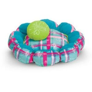 American Girl Doll Accessories Dreamy Daisy Pet Bed for 18"